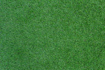 Green artificial grass pattern and texture for background.