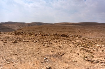 Desert vacation travel in Israel of Middle East