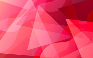 Elegant Colorful Complex Wave and triangle prism abstract background