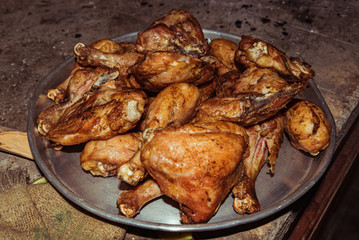 food to the plow disk typical of Argentine gastronomy