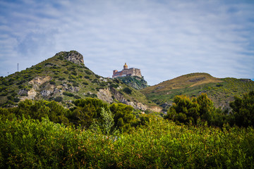 The casle in Sicily