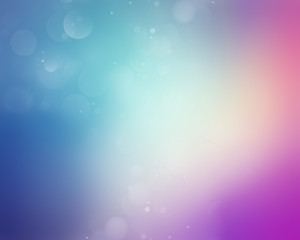 Abstract blurred surface soft background Image multicolored space with bokeh lights