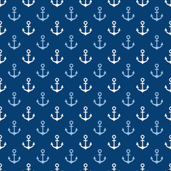 sea seamless pattern.Red,blue, whitecolors.Seamless pattern included in swatch panel.Design for fabric, web background, wallpaper, cards, prints of baby goods.Vector background.