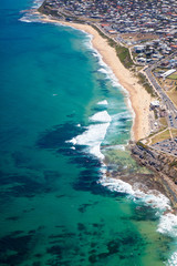 Bar Beach Merewether - Aerial View Newcastle NSW Australia