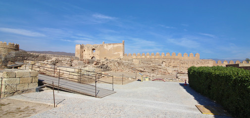 Alcazaba de Almería, Andalucía, España