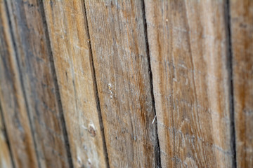 Background from wooden boards of natural color