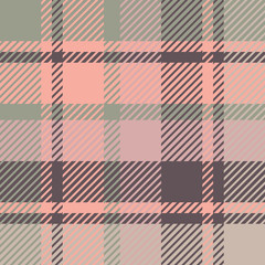 Plaid or tartan vector is background or texture in many color