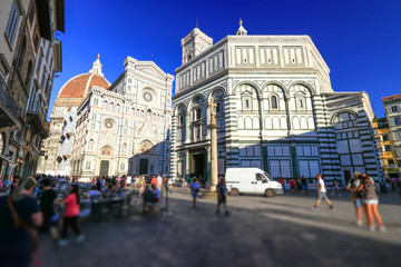 Fototapeta premium Włochy, Florencja, Katedra Santa Maria del Fiore