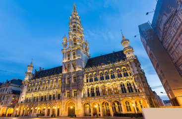 Fototapeta na wymiar Grand Place Brussels Belgium