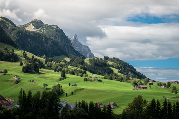 Swiss village nature