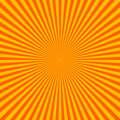 Sun Ray Burst Abstract Background, Vector. 
