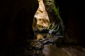 Barranco de la Luna (Saleres) Valle de Lecrín