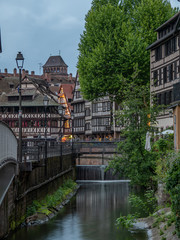 Naklejka premium Petite France in Strasbourg Alsace