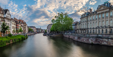 Fototapeta premium Quai des Bateliers in Strasbourg France