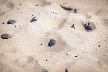 Steine am Strand