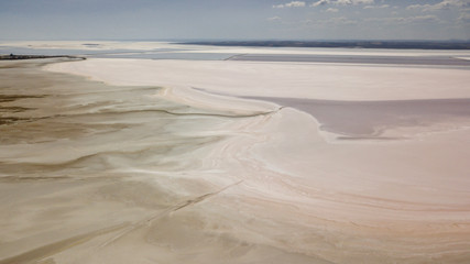 great salt lake in the middle of Turkey