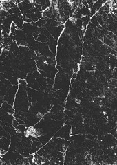 Marble background textures. Deep scratches and cracks on dirty, damaged white stone.