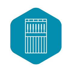 Welder stick icon. Outline welder stick vector icon for web design isolated on white background