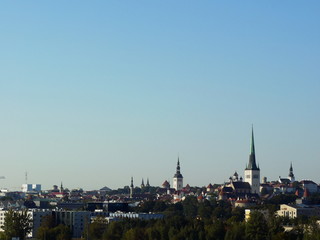 Blick auf Tallinn