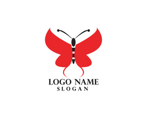 Beauty Butterfly Logo Template Vector icon design