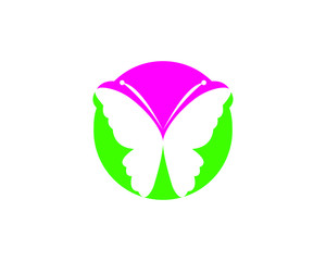 Beauty Butterfly Logo Template Vector icon design