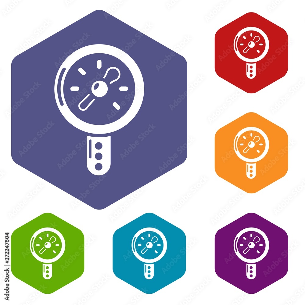 Poster pressure indicator icon. simple illustration of pressure indicator vector icon for web