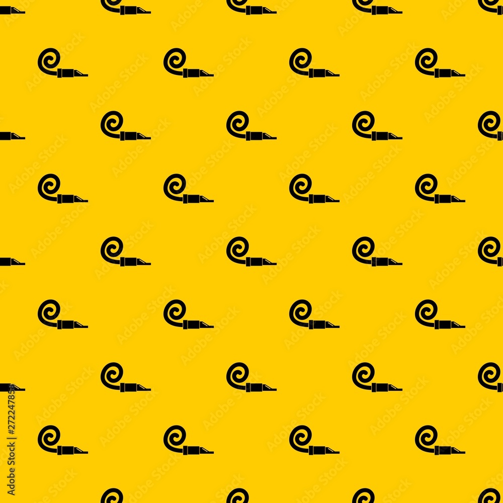 Poster pipe tongue pattern seamless vector repeat geometric yellow for any design