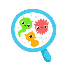 Bacterial microorganism in a circle