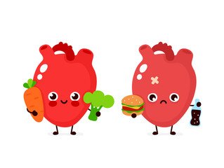 Happy cute smiling healthy with broccoli