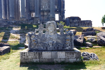 Famous Historic City Aizanoi in Turkey