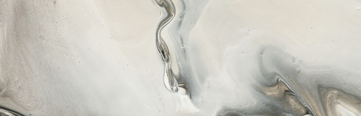 abstract marbleized effect background. black, gray and white creative colors. Beautiful paint with the addition of gold.
