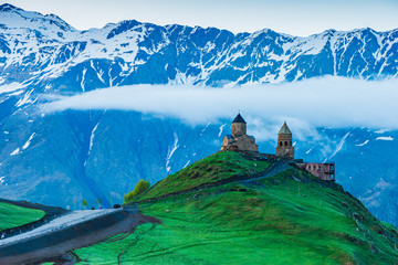 Mountains of Georgia, a beautiful landscape of mountains