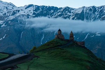 Mountains of Georgia, a beautiful landscape of mountains