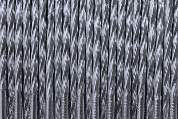 Screw nails for construction and repair close-up.