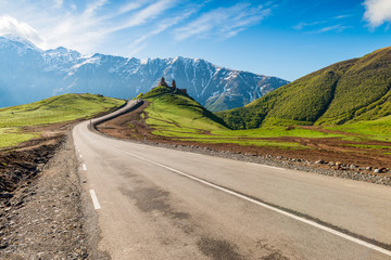 Mountains of Georgia, a beautiful landscape of mountains