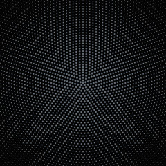 Halftone abstract round dot pattern background -  vector design