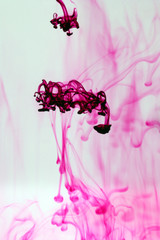Abstract image of ink in water