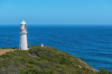 Fototapeta na wymiar View of Cape Otway Lighthouse, Great Ocean Road, Australia