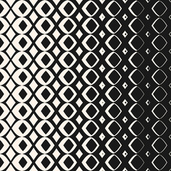 Vector halftone geometric pattern with smooth diamond shapes, carved grid