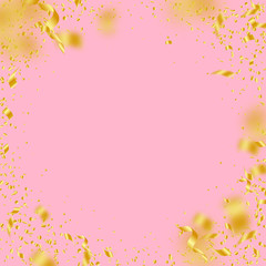 Streamers and confetti. 