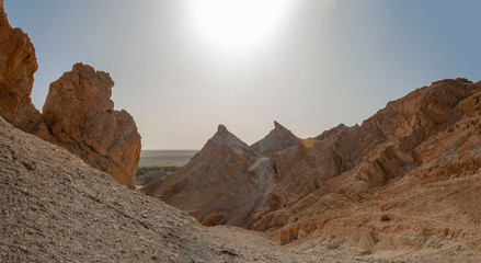 Obraz premium tunisia, oasis chebika, Sahara