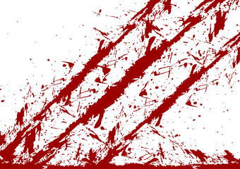 abstract vector splatter red color design background. illustration vector design