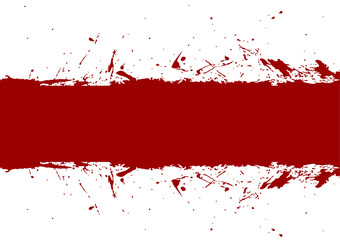 abstract vector splatter red color design background. illustration vector design