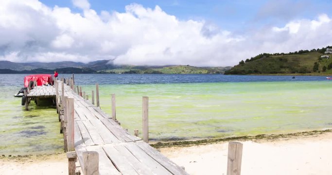 Tota lake in Colombia