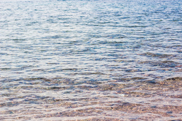 blurred water perspective smooth slightly wavy surface 