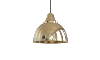 Obraz premium 3D illustration of ceiling lamp isolated on white background