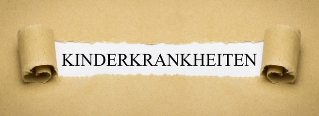Kinderkrankheiten