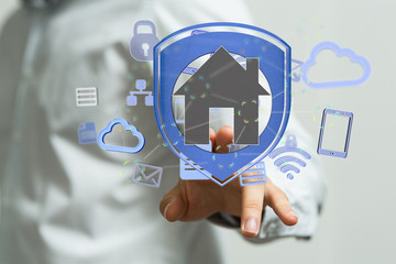 using futuristic interface of smart home automation iot