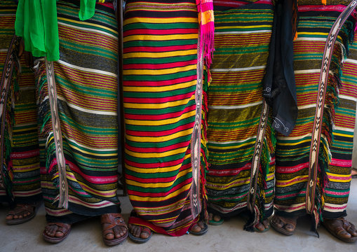 Afar tribe women costumes, Afambo, Ethiopia