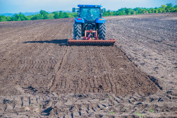 Fototapeta premium Agricultural vehicles, Agricultural vehicles from Thailand country